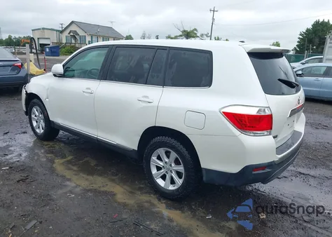 2012 Toyota Highlander from USA, damaged, VIN 5TDZA3EH9CS028529
